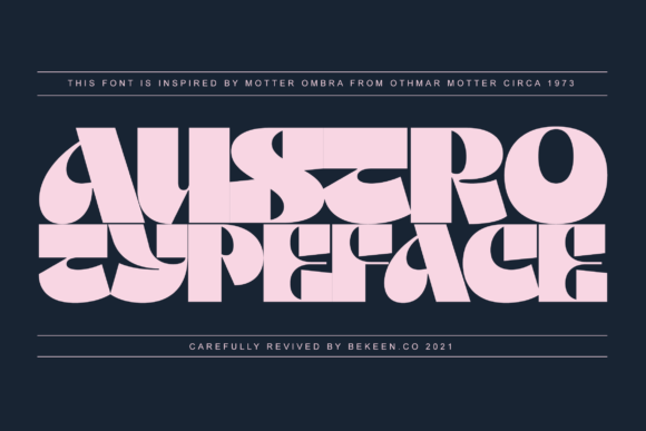 Austro: A Modern Typography Masterpiece