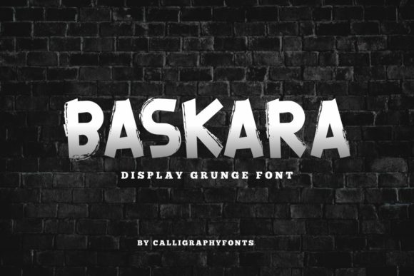 Baskara: A Bold and Stylish Font for Creative Expression
