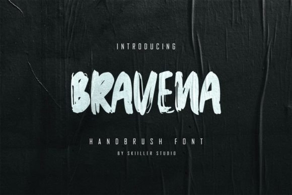 Bravena: A Bold and Stylish Display Font for Modern Design
