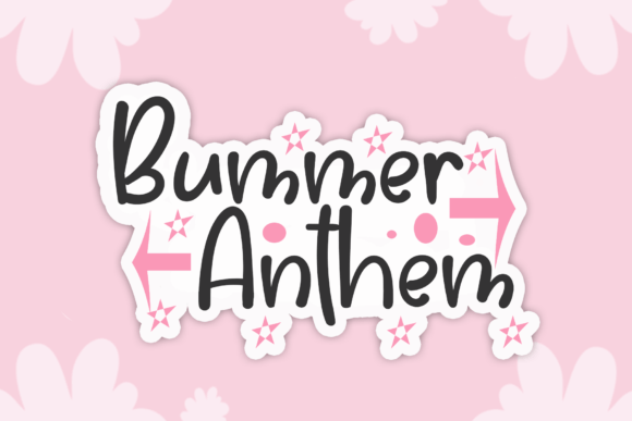 Bummer Anthem: A Versatile Font for Creative Expression