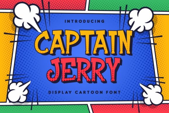 Captain Jerry: A Fun and Versatile Display Font for Every Project