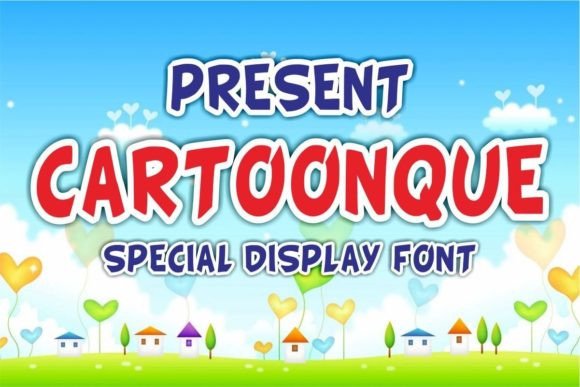 Discover the Charm of Cartoonque: A Modern Cartoon-Style Font for Creative Projects