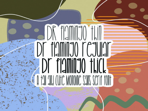 Dr Flamingo: A Stylish Display Font for Every Need
