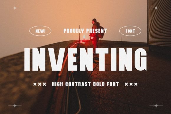 Inventing: A Bold and Versatile Display Font for Modern Workflows
