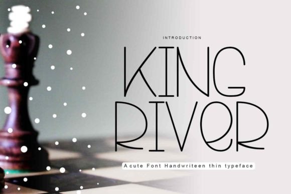 King River: A Simple, Stylish Font for Designers