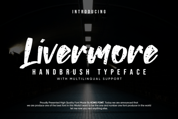Livermore: A Strategic Font for Creative and Professional Success
