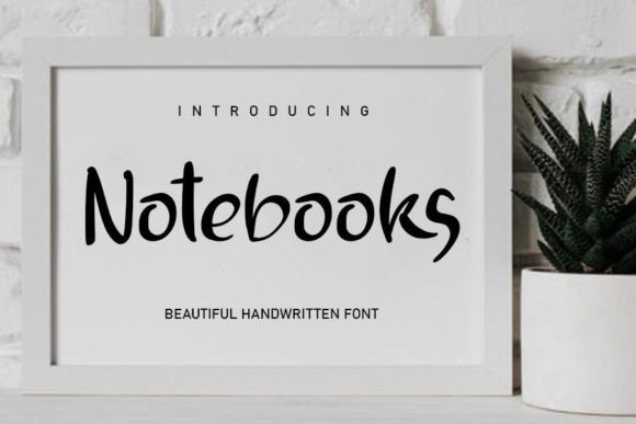 Notebooks: A Playful Font for Creative Projects