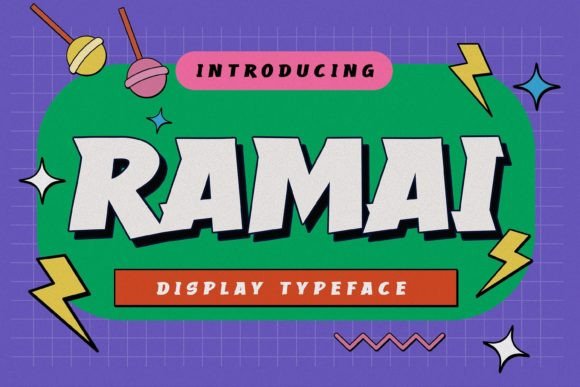 Ramai: A Handmade Display Typeface with a Natural Feel