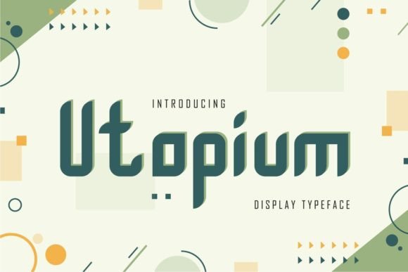Utopium: A Bold Font for Creative Workflows