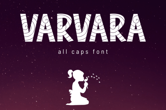 VARVARA: THE ULTIMATE ALL CAPS DISPLAY FONT FOR CREATIVE EXPRESSION